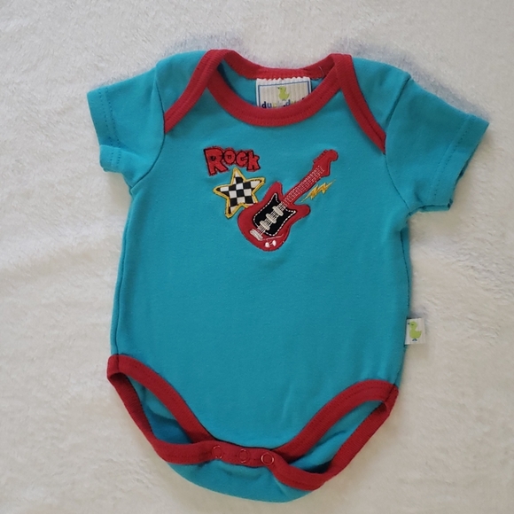 Red & Blue Rock n Roll Onesies 🎸 - Picture 2 of 4